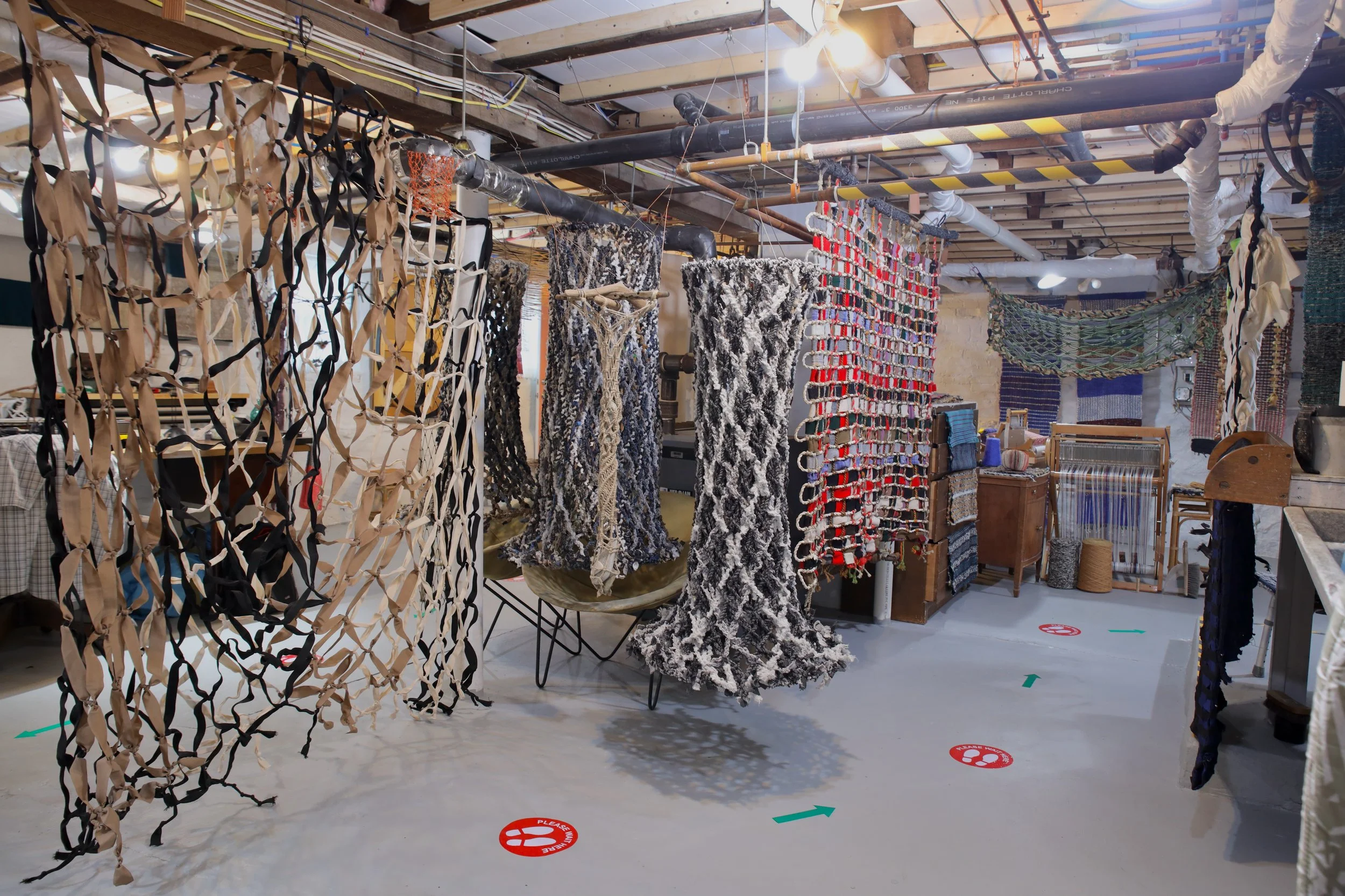 Macrame Sculptures
