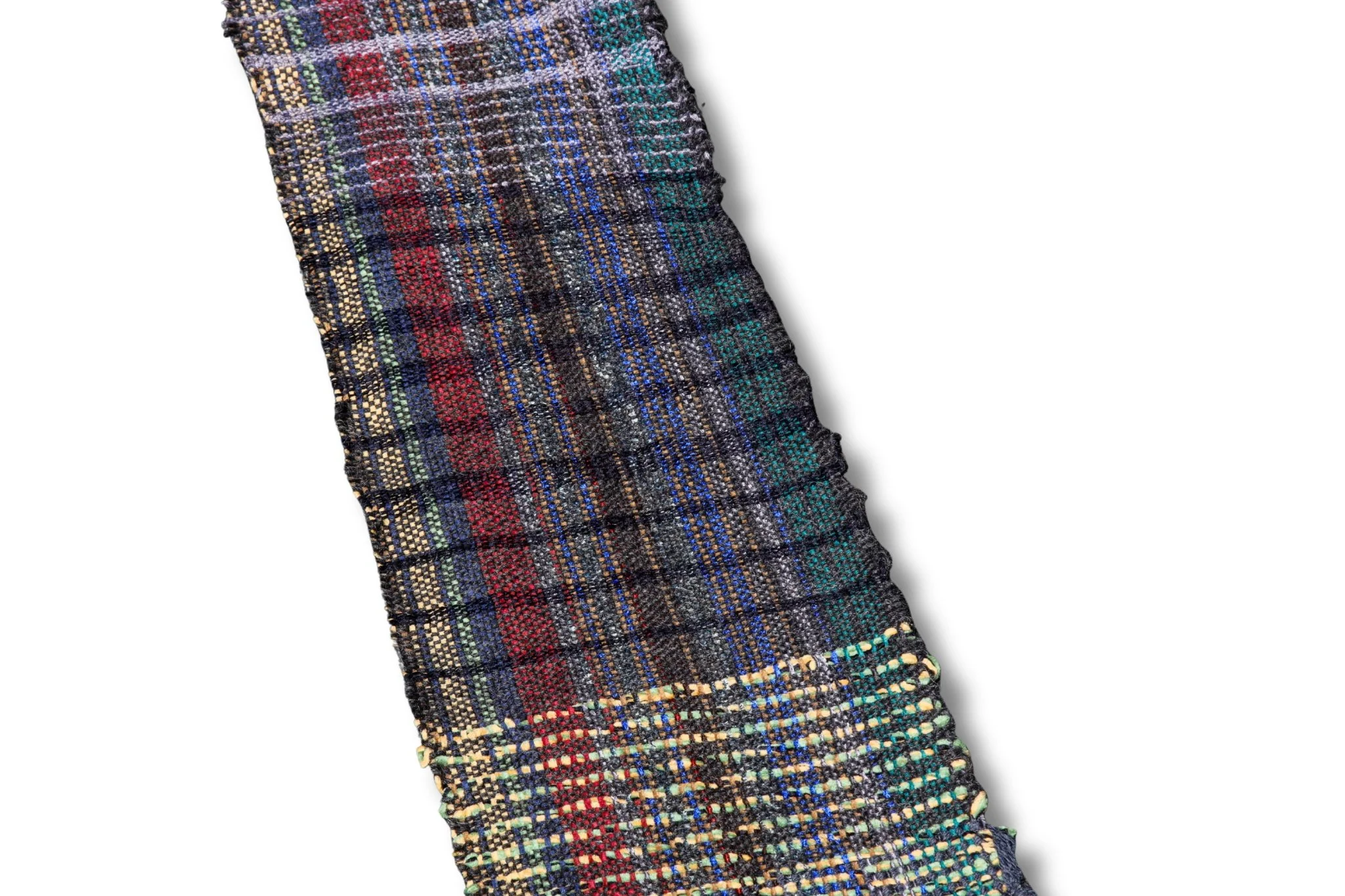 Fabric Roll, Chenille Thread and Wool, 106 x 8, 2025