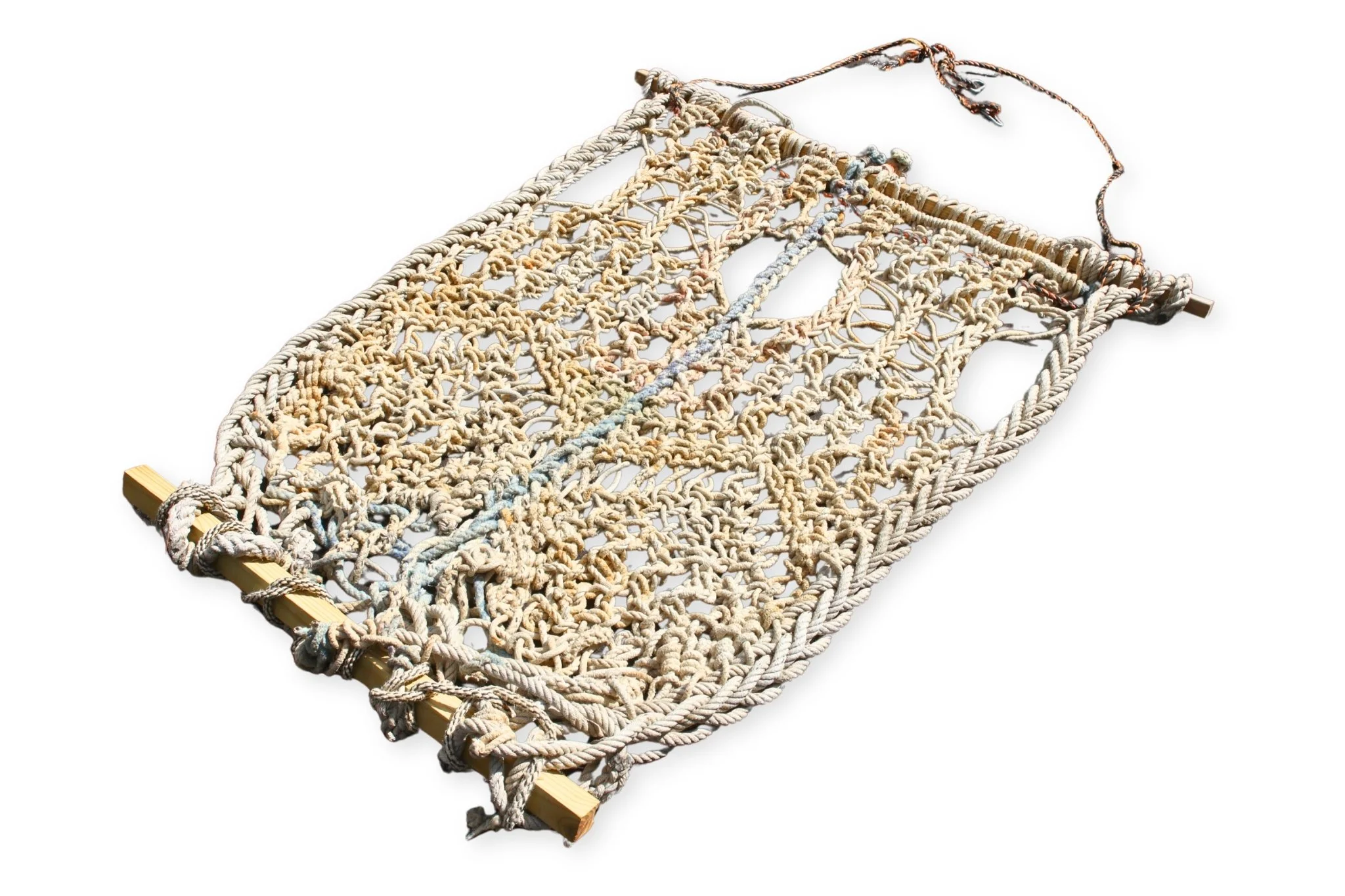 Full Hammock, braided rope, 70 x 58, 2016