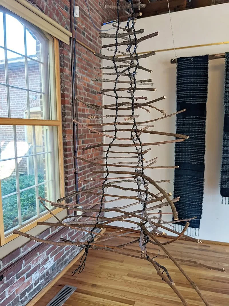 Solo Exhibit: Weaving with Wood