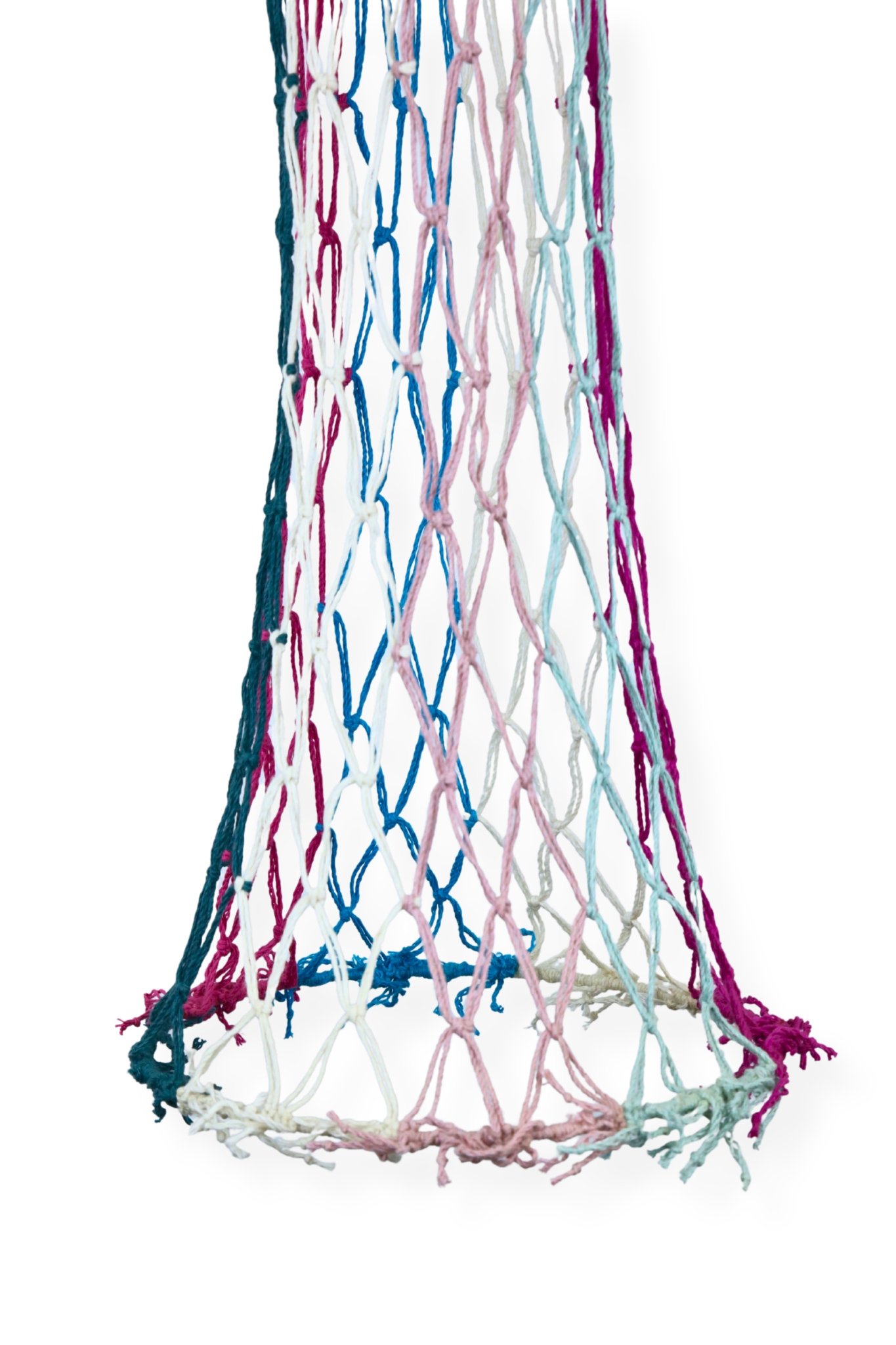 Cylindrical Net, hemp cord, 36 x 8 x 8, 2019