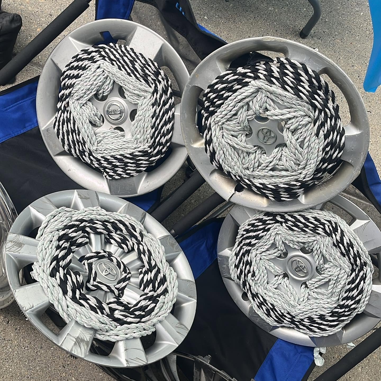 Hubcap Weaving, Pride Worcester, 2023