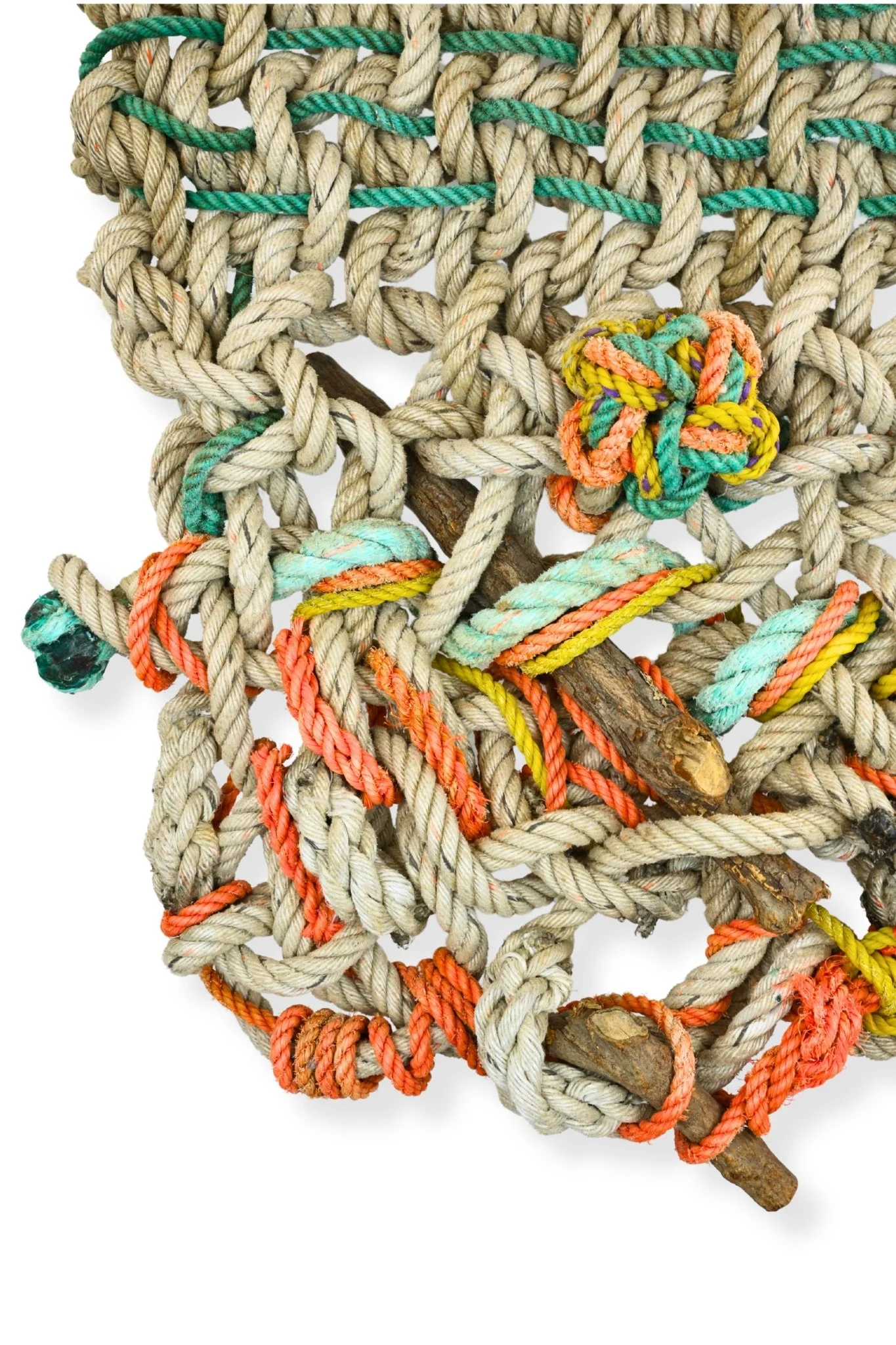 Sword Mat, rope, 41 x 30, 2015