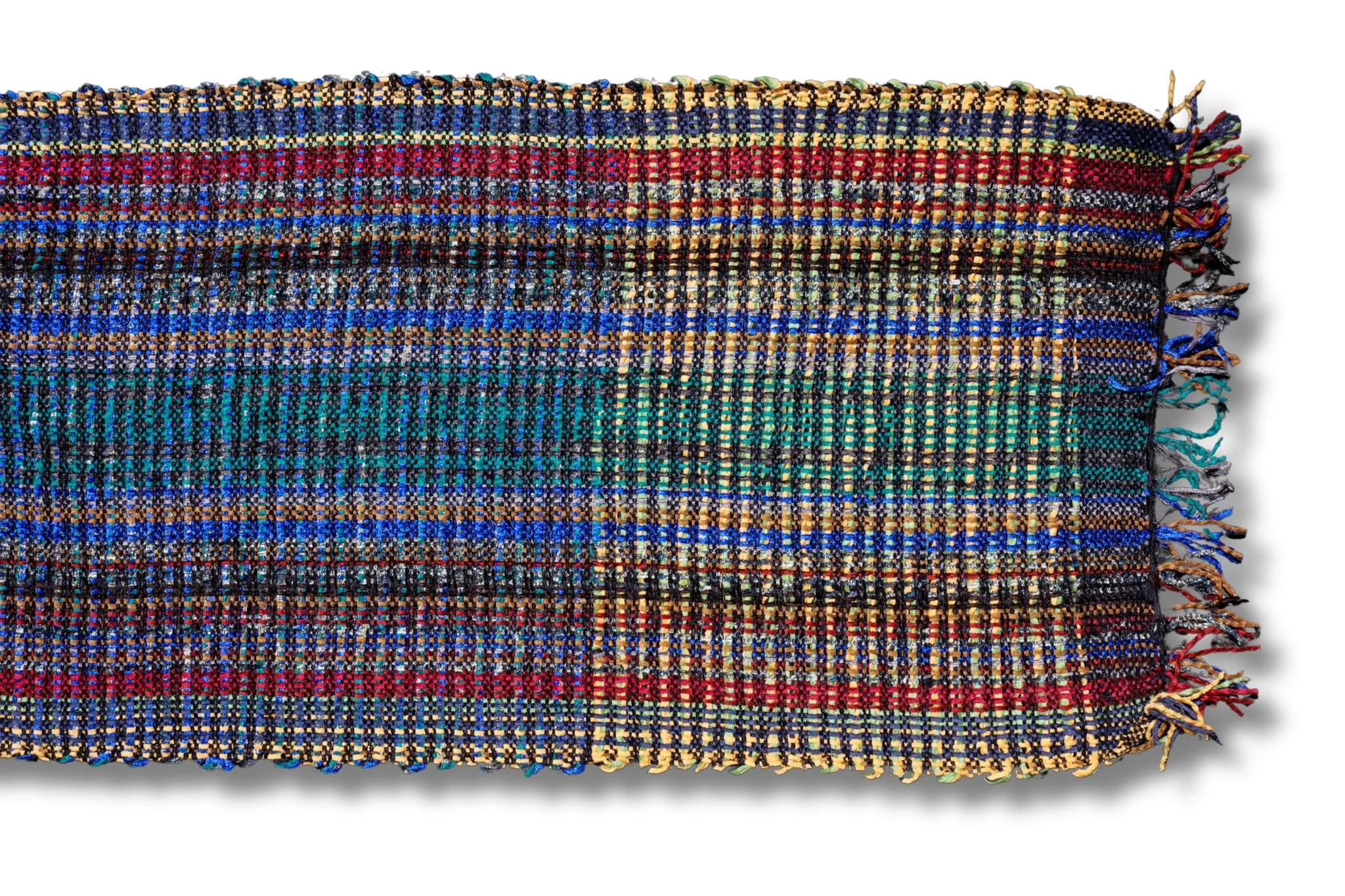 Fabric Roll, Chenille Thread and Wool, 106 x 8, 2025