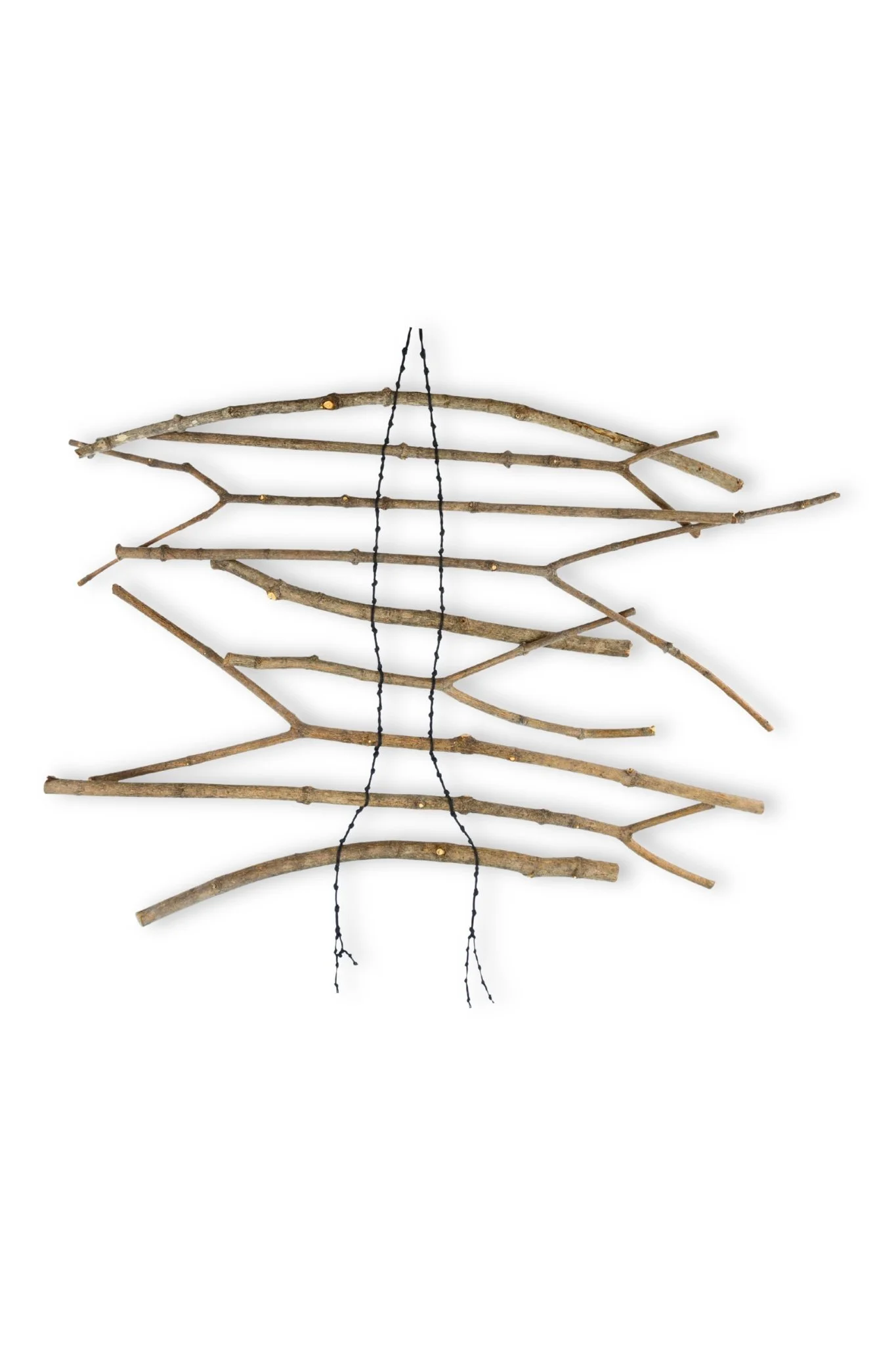 Wood Blinds (9), 22 x 26, waxed cotton cord