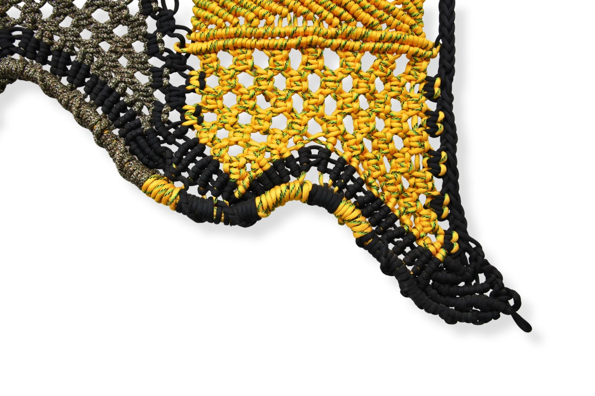 Five Elements Panel, paracord, 48 x 72, 2015