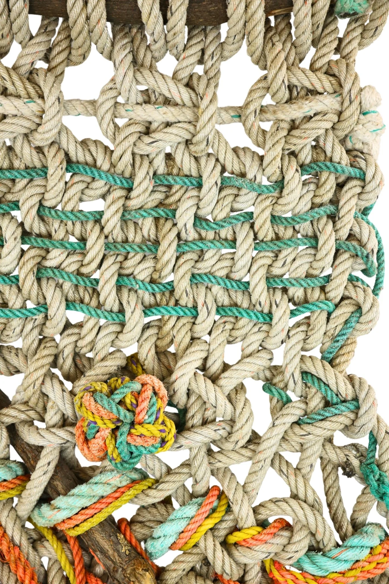 Sword Mat, rope, 41 x 30, 2015