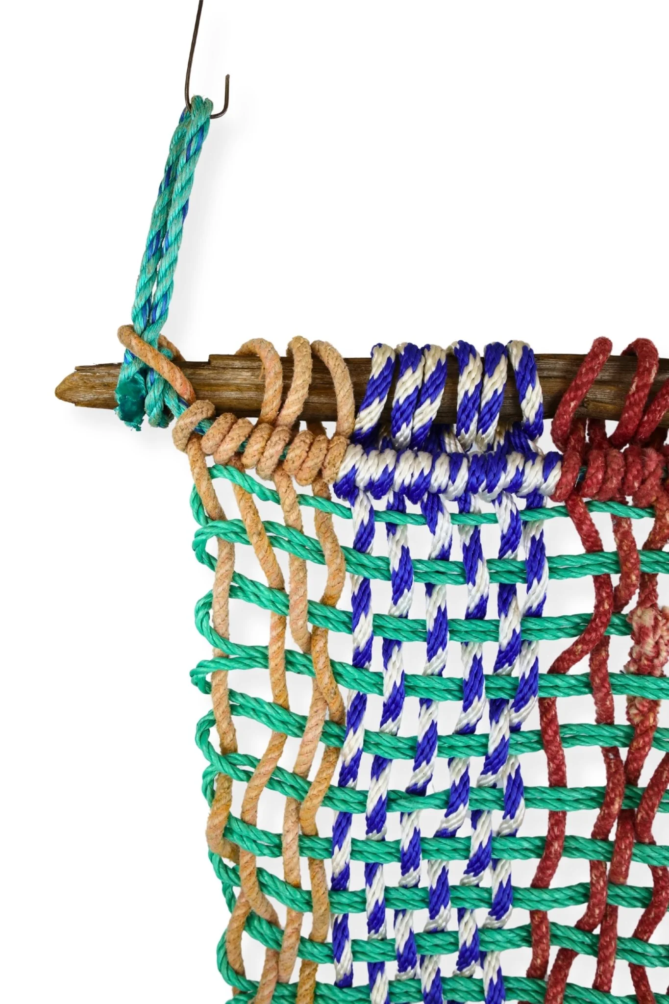 Star Knot, 31 x 24, rope, driftwood, 2015