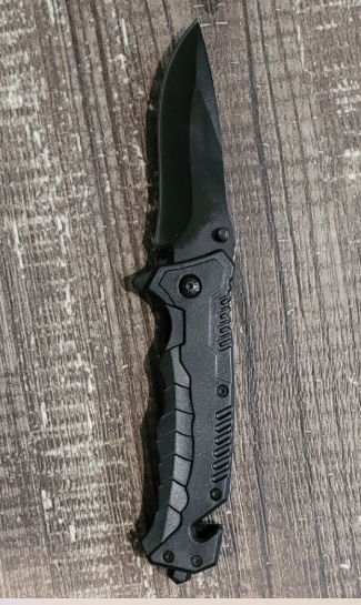 Tactical folding knife. Limit one to subscribers only with purchase