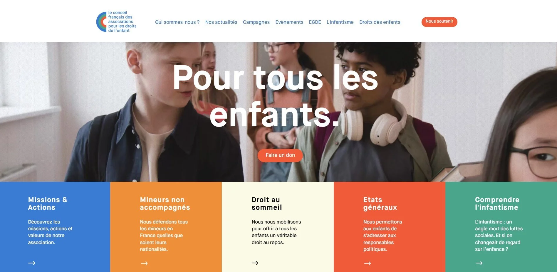 Cofrade droits de l’enfant place de l’enfant dans la société