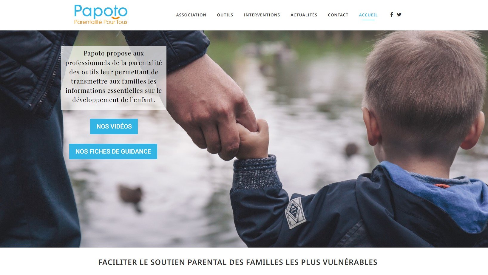 Papoto : la parentalité pour tous : accompagner les parents en fournissant des informations essentielles sur le développement des enfants et permettre à ces derniers de prendre leur place dans la société.