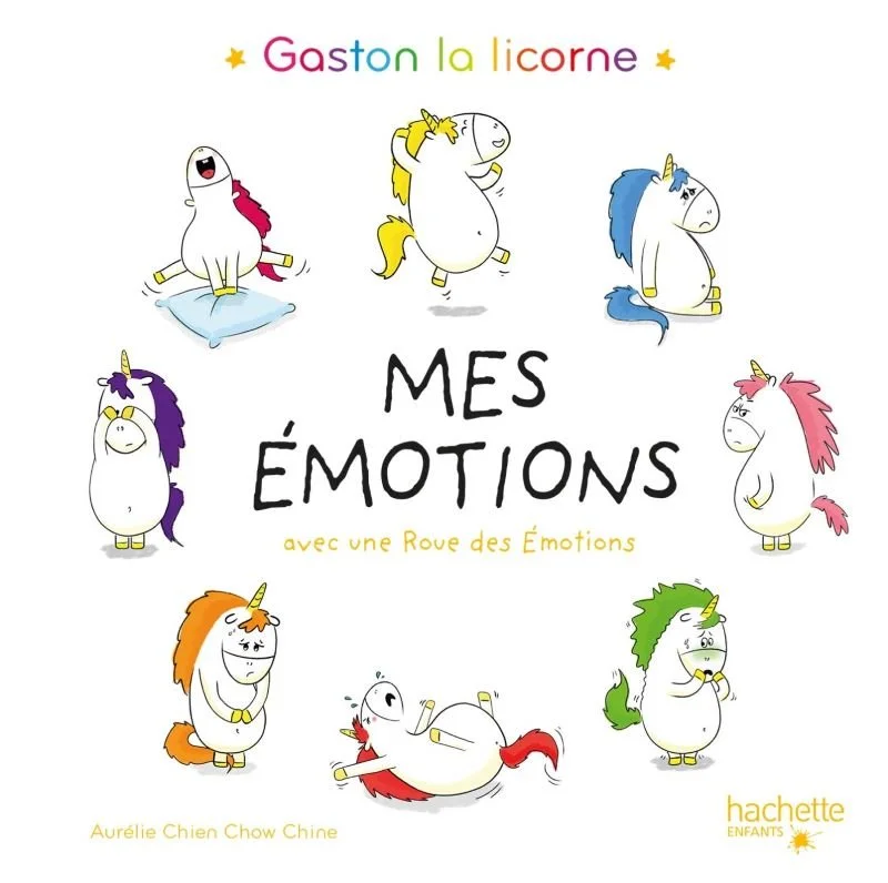 Gaston la licorne : livres et jeux pour apprendre à reconnaître et réguler ses émotions