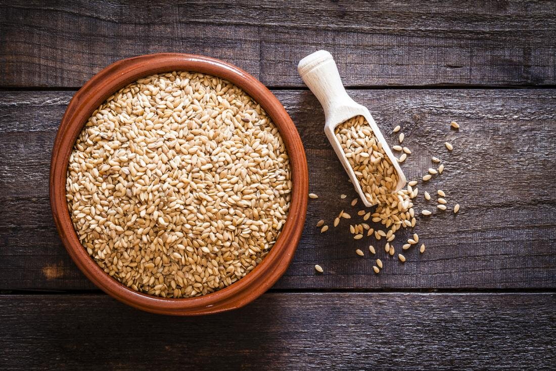 flaxseed in a bowl Healthy Breakfast Meal Ideas.jpg