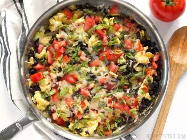 Ultimate Southwest Scrambled Eggs above Healthy Breakfast Meal Ideas.jpg