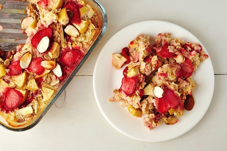 Baked Oatmeal Casserole Recipe Healthy Breakfast Meal Ideas ascendminds.jpg