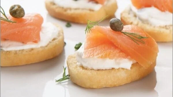 Salmon and cream cheese bites Healthy Breakfast Meal Ideas ascendminds.jpg