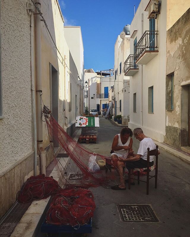 Another few glimpse from the daily life in Marettimo, Sicily. On my visit to this island last summer I really felt the calm and tranquility around me. And in me. It was like coming to another world, where time stood still. Where time hasn&rsquo;t cha