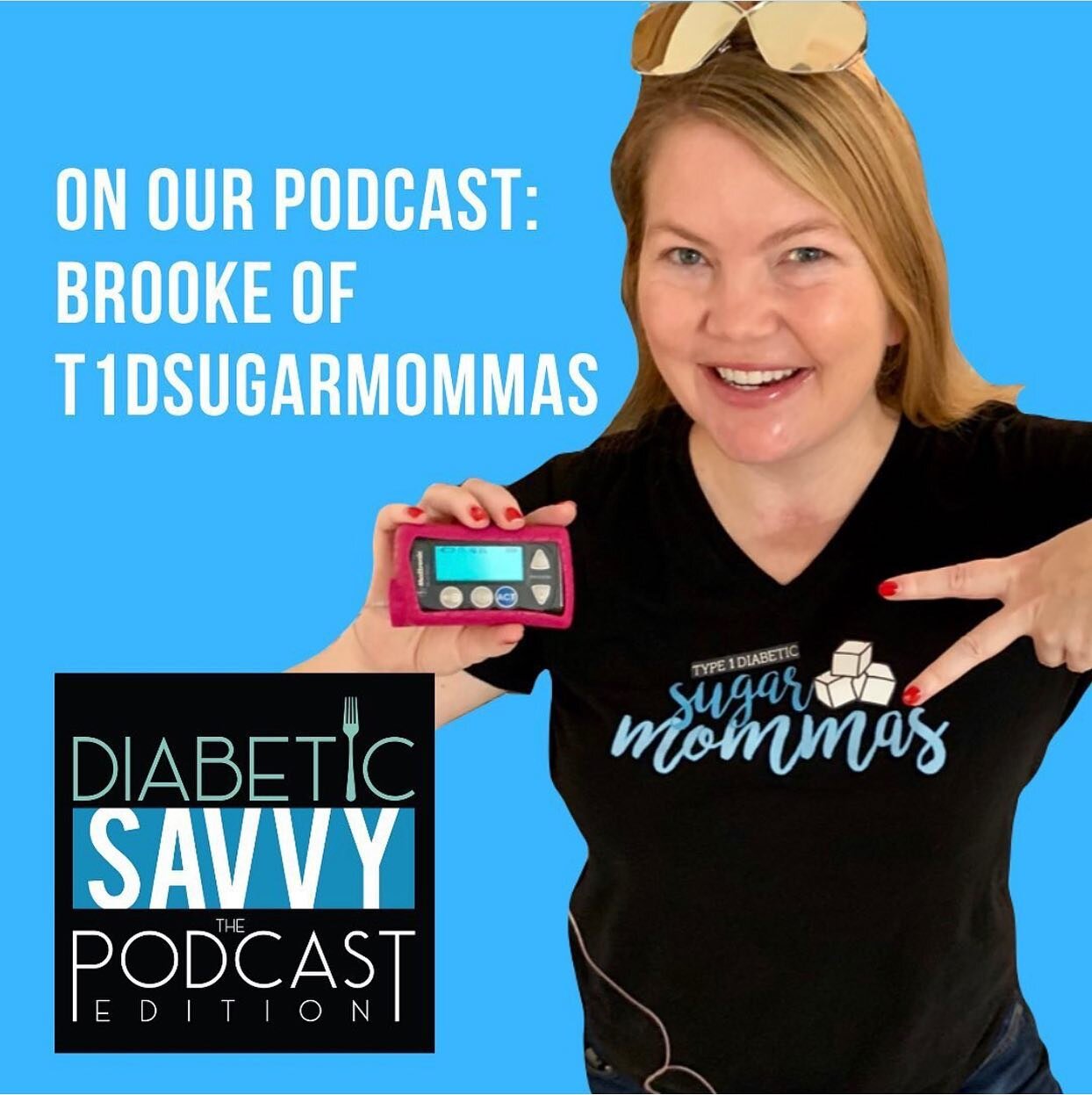 @diabeticsavvy Interviewed me for their podcast recently and it was so fun! &ldquo;Starting a family while living with Diabetes&rdquo; Check out the interview! Link in bio! And also check them out for great food and cooking tips! @diabeticsavvy @t1ds