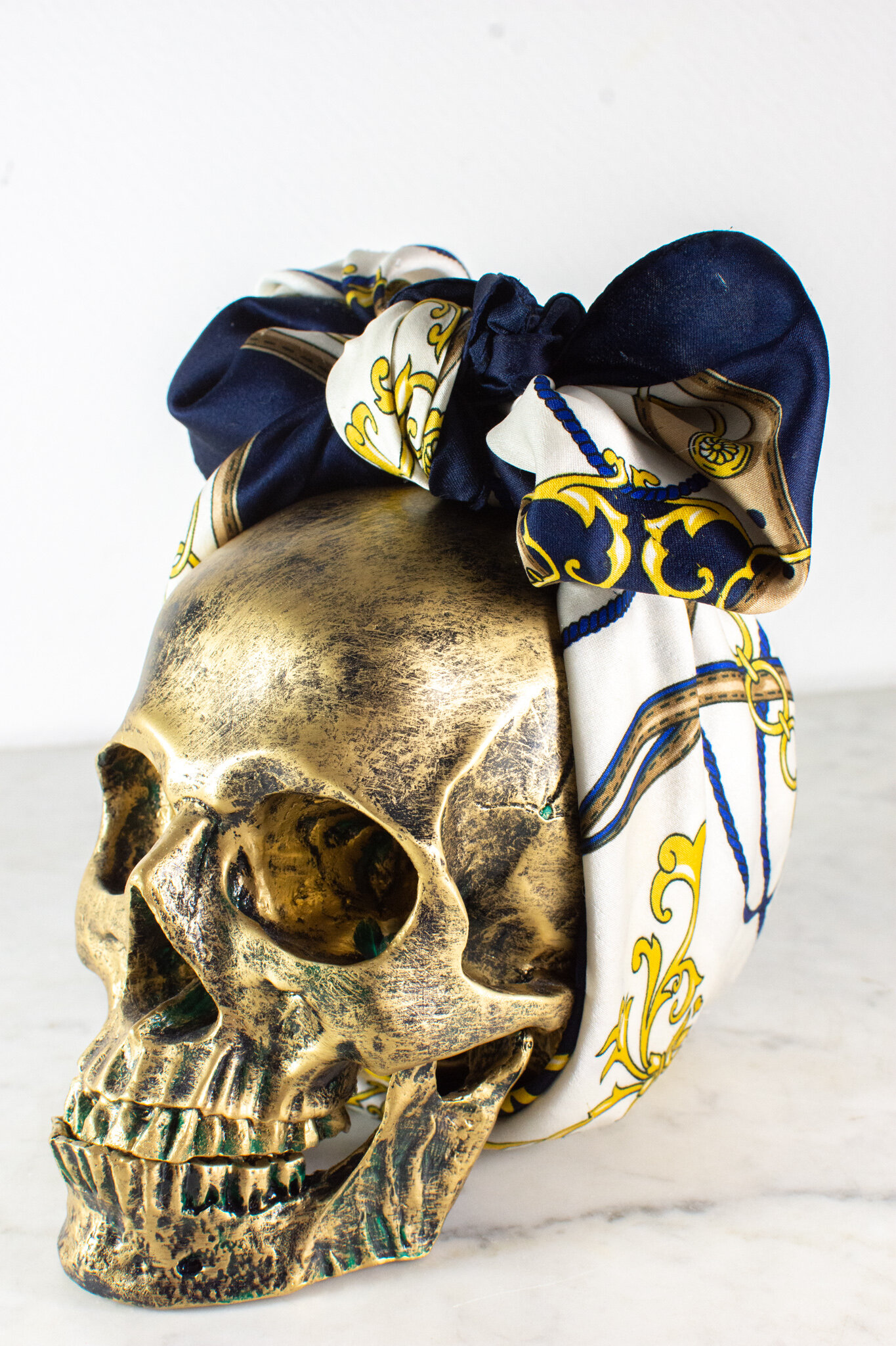 VINTAGE GOLD CHAINS HAIRSCARF 