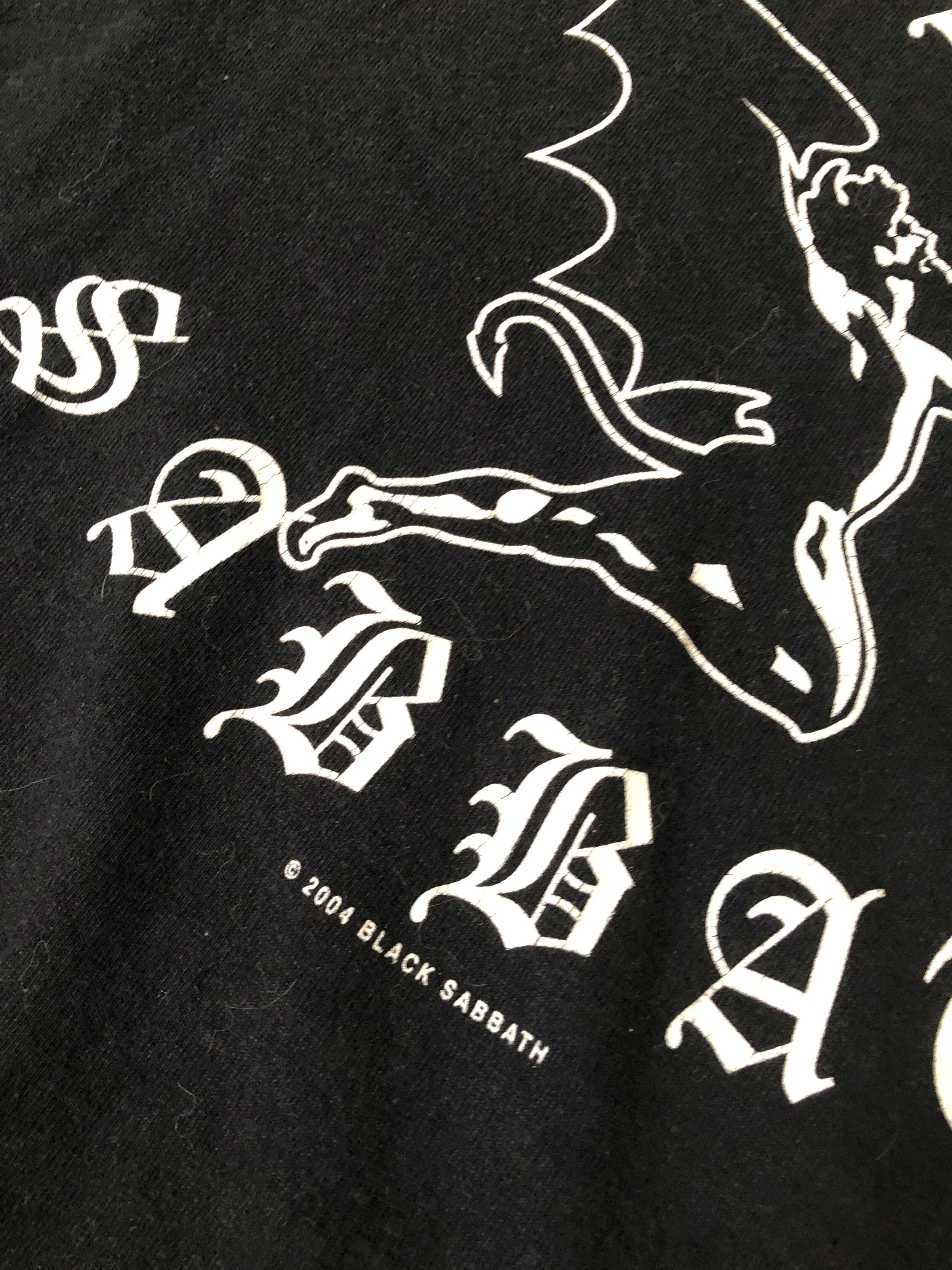T-shirt Black Sabbath Logo - Homme - Couleur Noire - Marque Gildan 5000 - Neuf Sans étiquettes