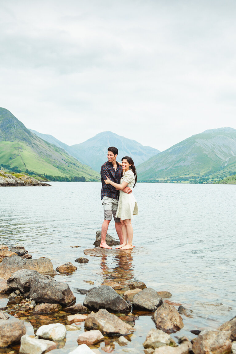 Lake District Engagement Shoot, Wast Water - https://www.joshuadavidphotography.co.uk/