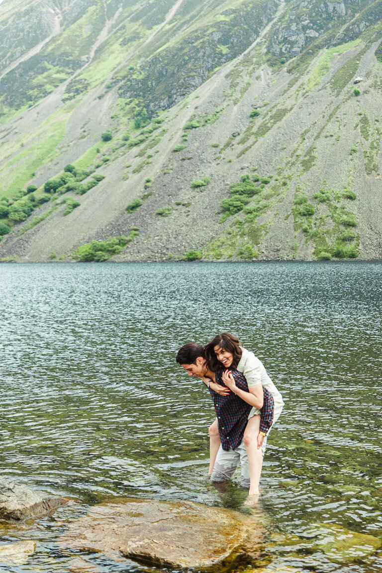 Lake District Engagement Shoot, Wast Water - https://www.joshuadavidphotography.co.uk/