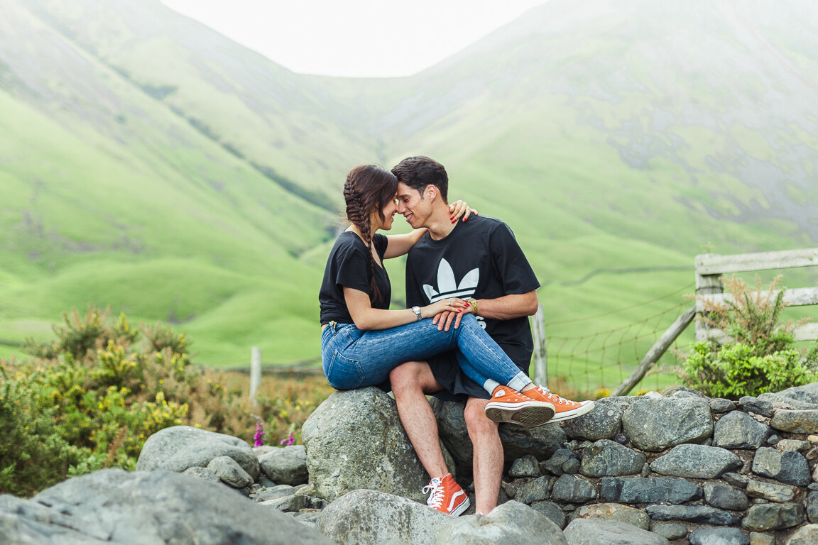 Lake District Engagement Shoot, Wast Water - https://www.joshuadavidphotography.co.uk/