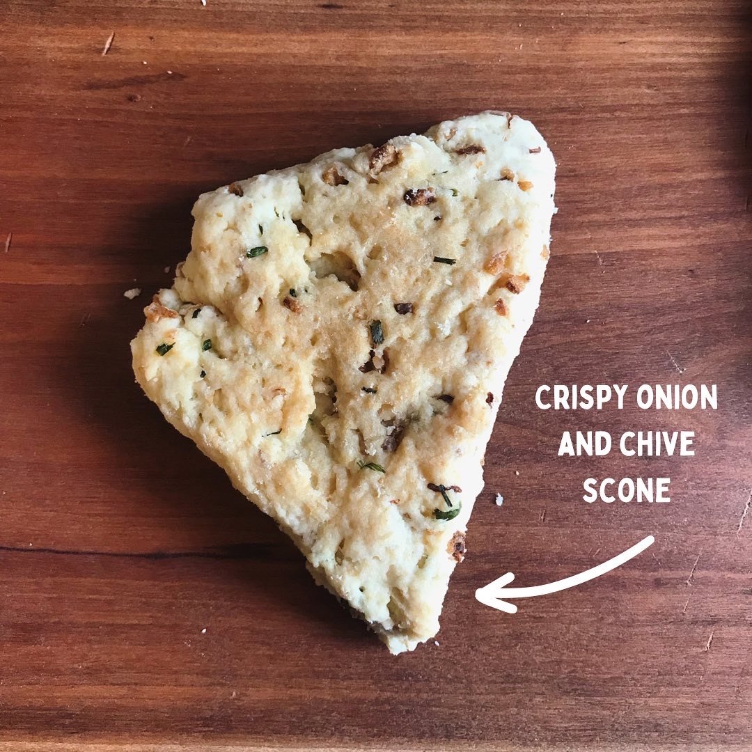 Onion and Chive Scone