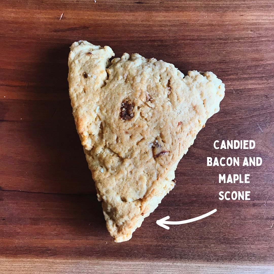 Maple Bacon Scone