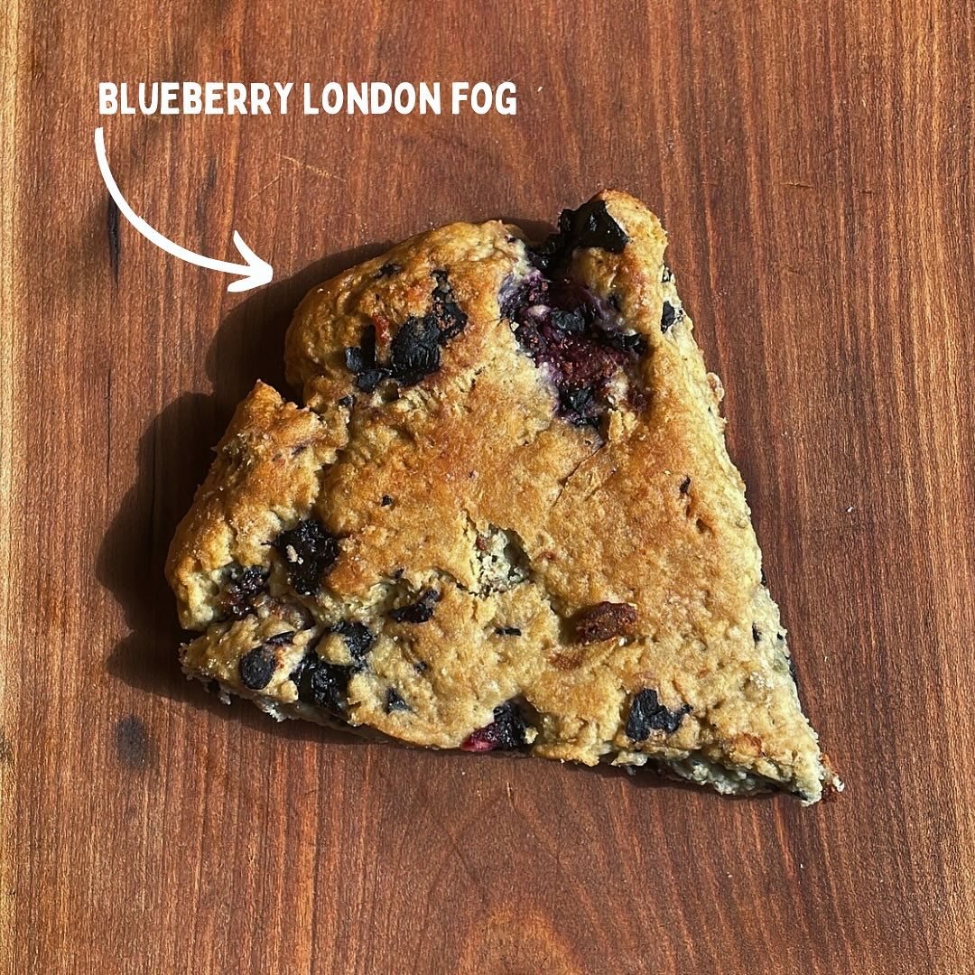 Blueberry London Fog Scone