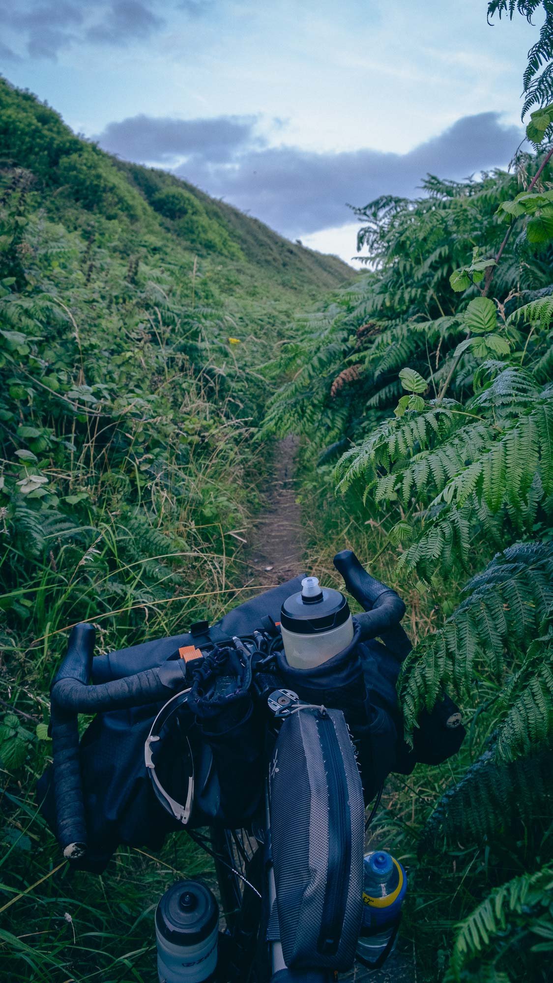 Typical evening - looking for wildcamp spot