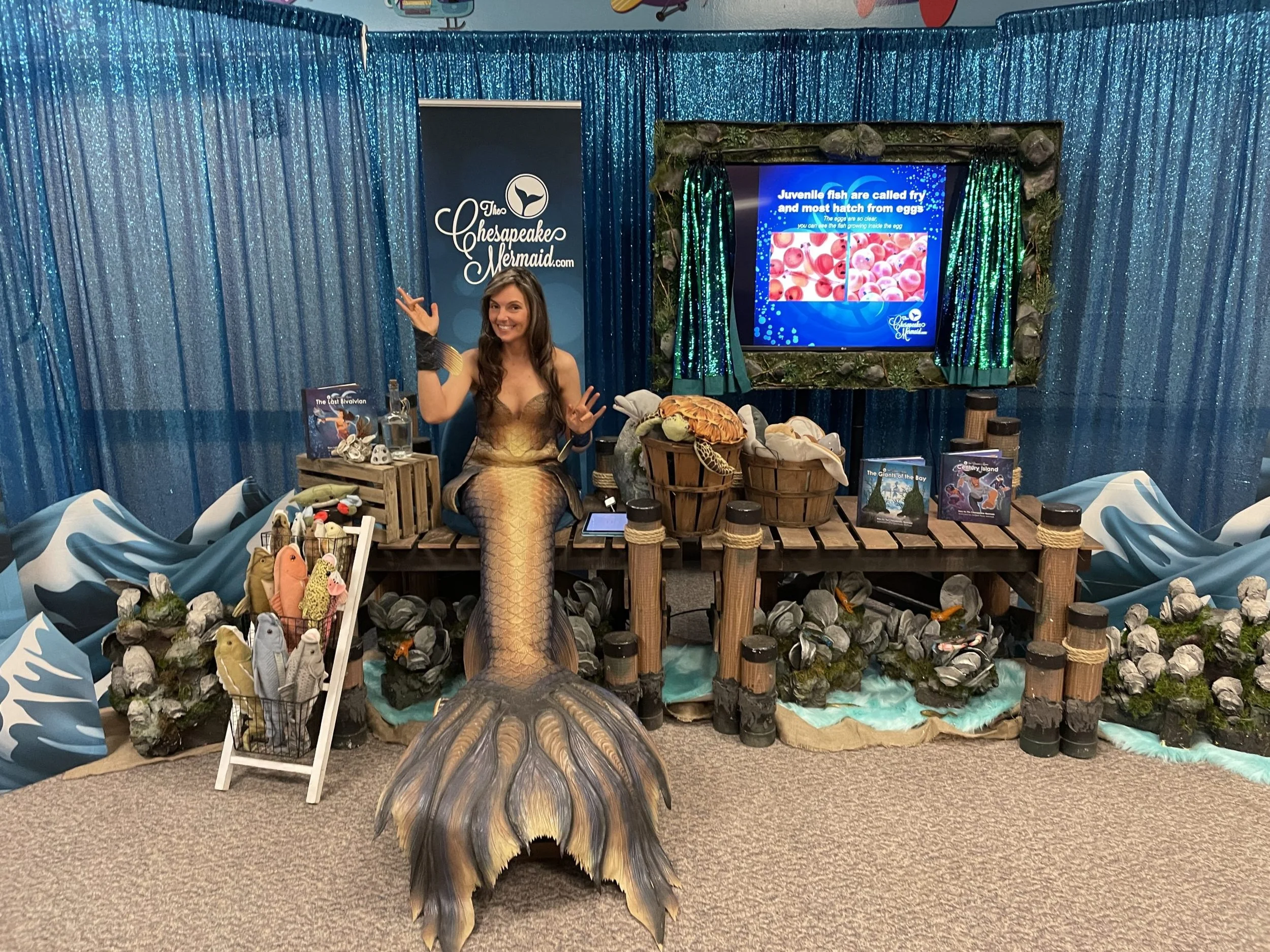 The Chesapeake Mermaid's Story Time and Environmental Education