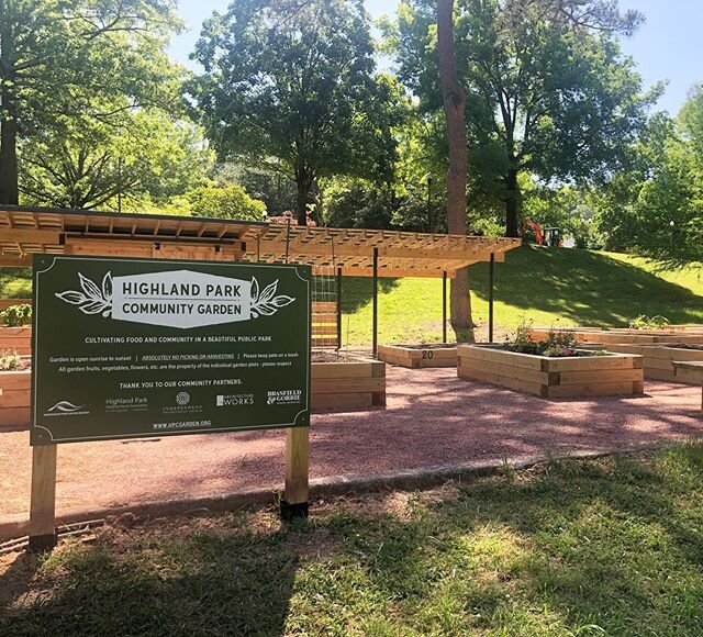 It's a beautiful day to stop by &amp; check out the progress at the garden! 🌱 We opened to our gardeners last weekend &amp; many have already planted their beds full of beautiful flowers, herbs &amp; veggies. 🙌 Come visit!