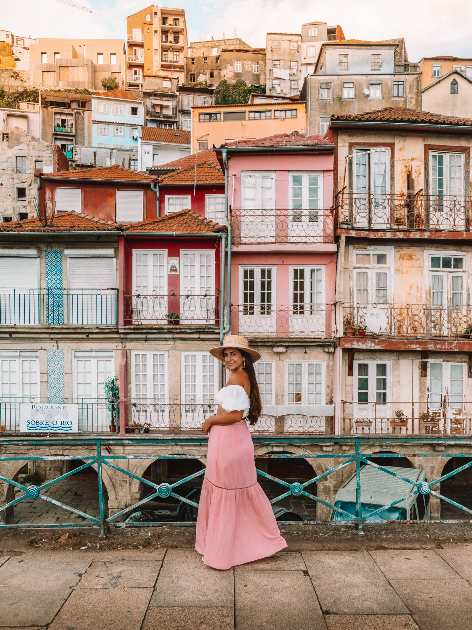Colorful Houses In Porto