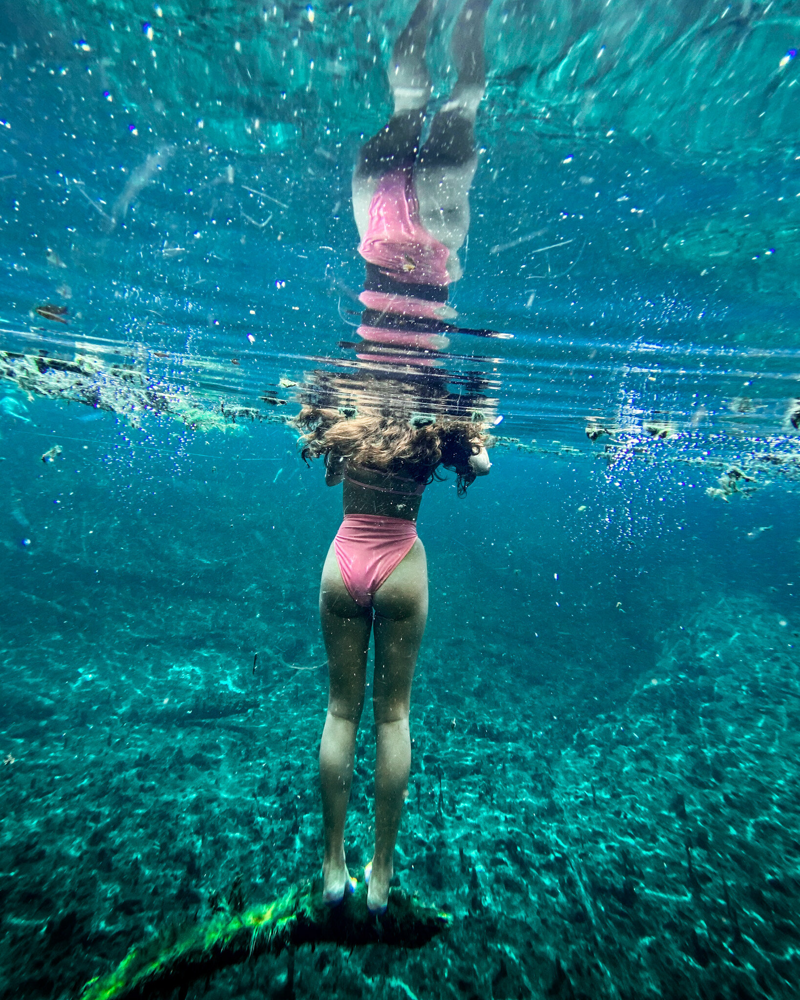 Cenote Cristal, Underwater Photography