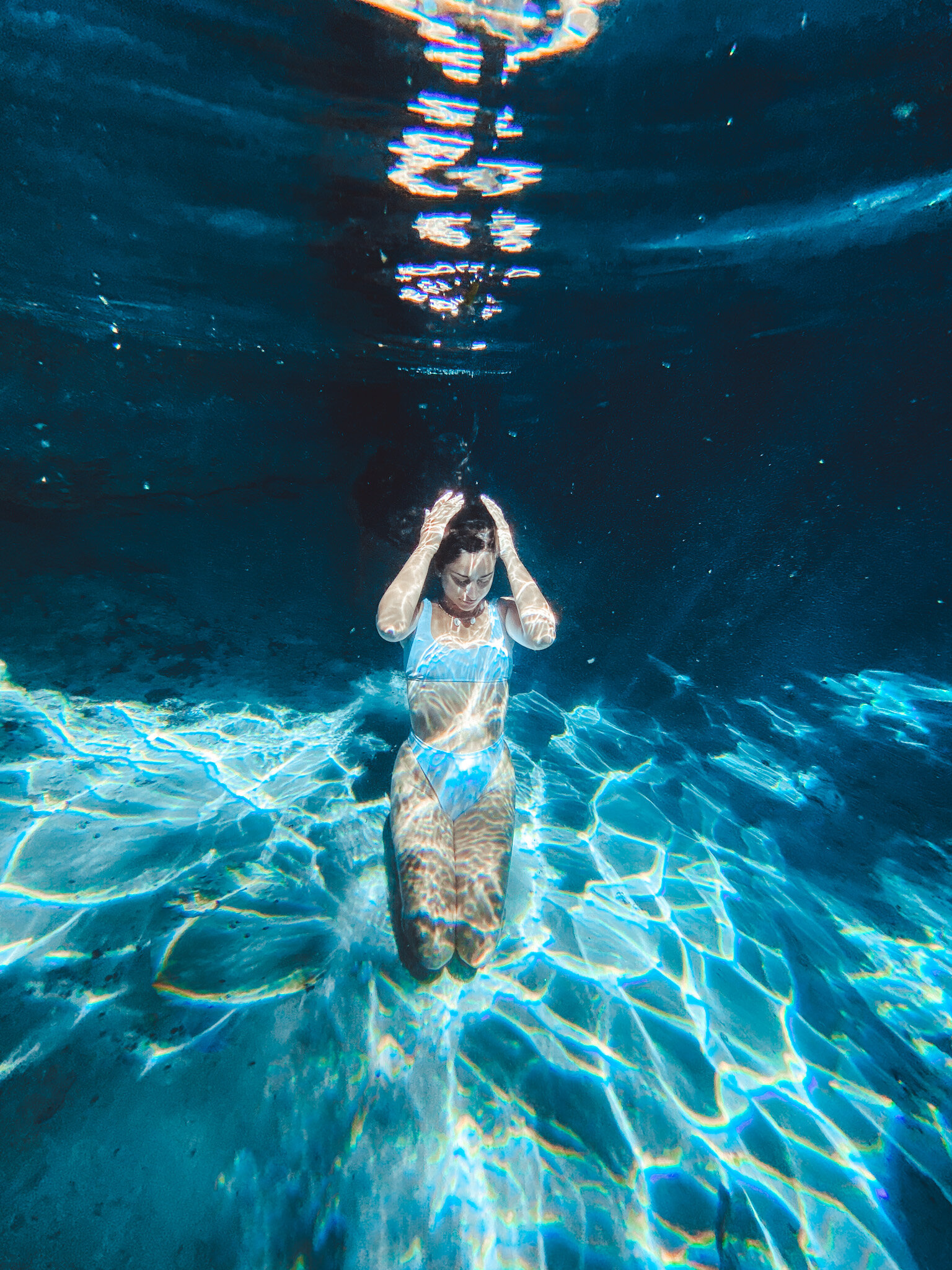 Underwater Photography In A Cenote Tulum