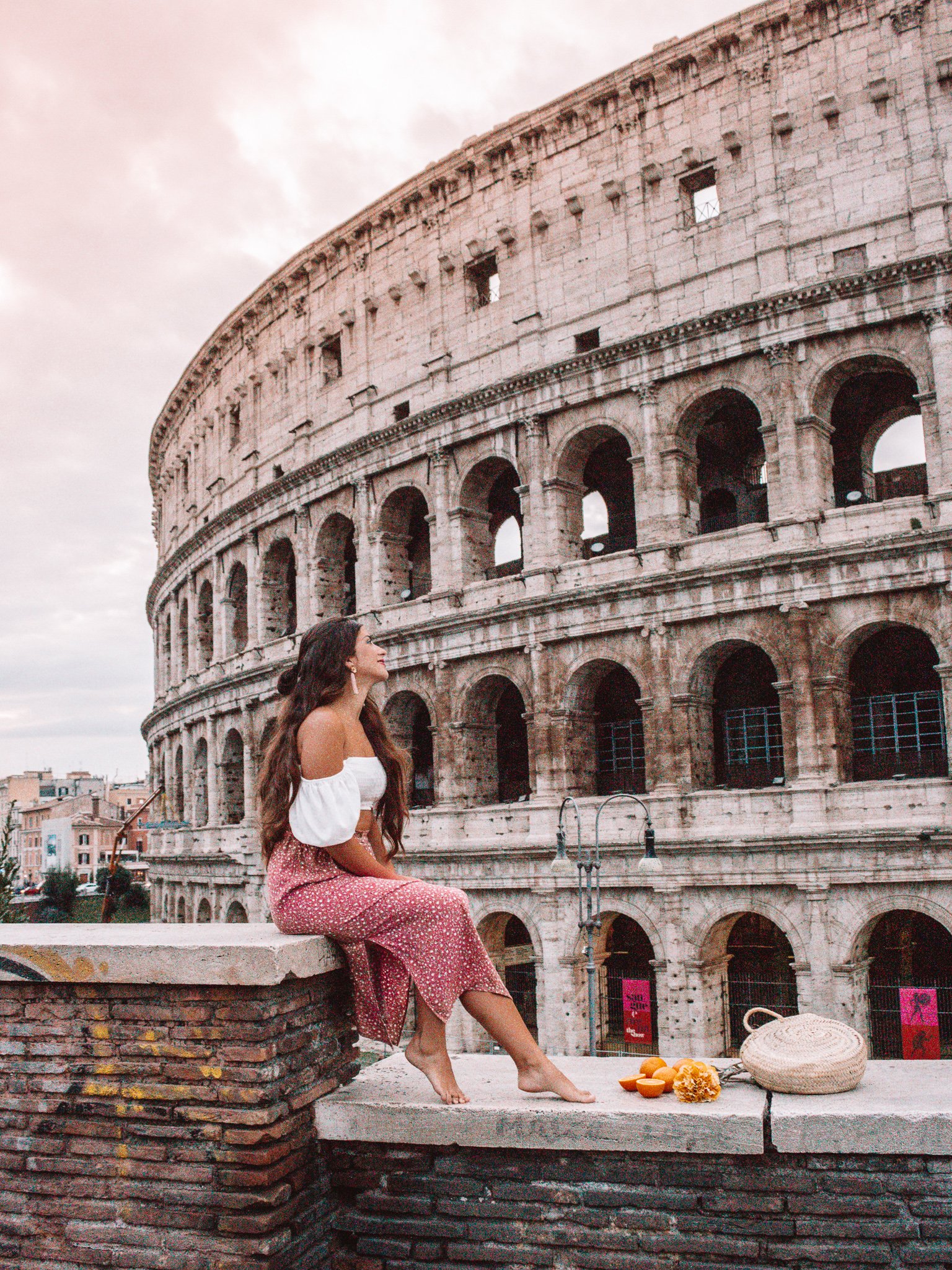Colosseum Girl Poses