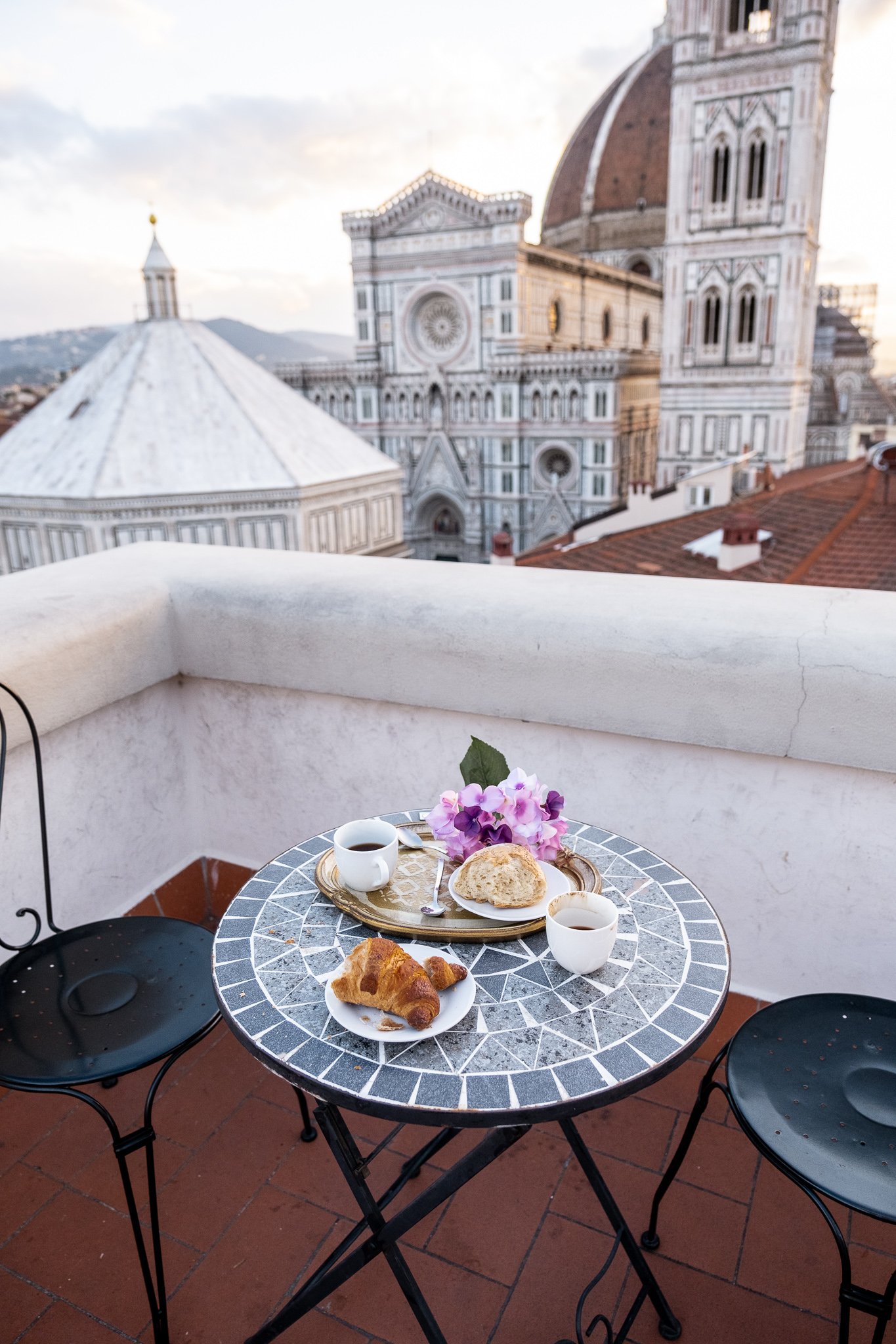 Private Rooftop Breakfast In Florence