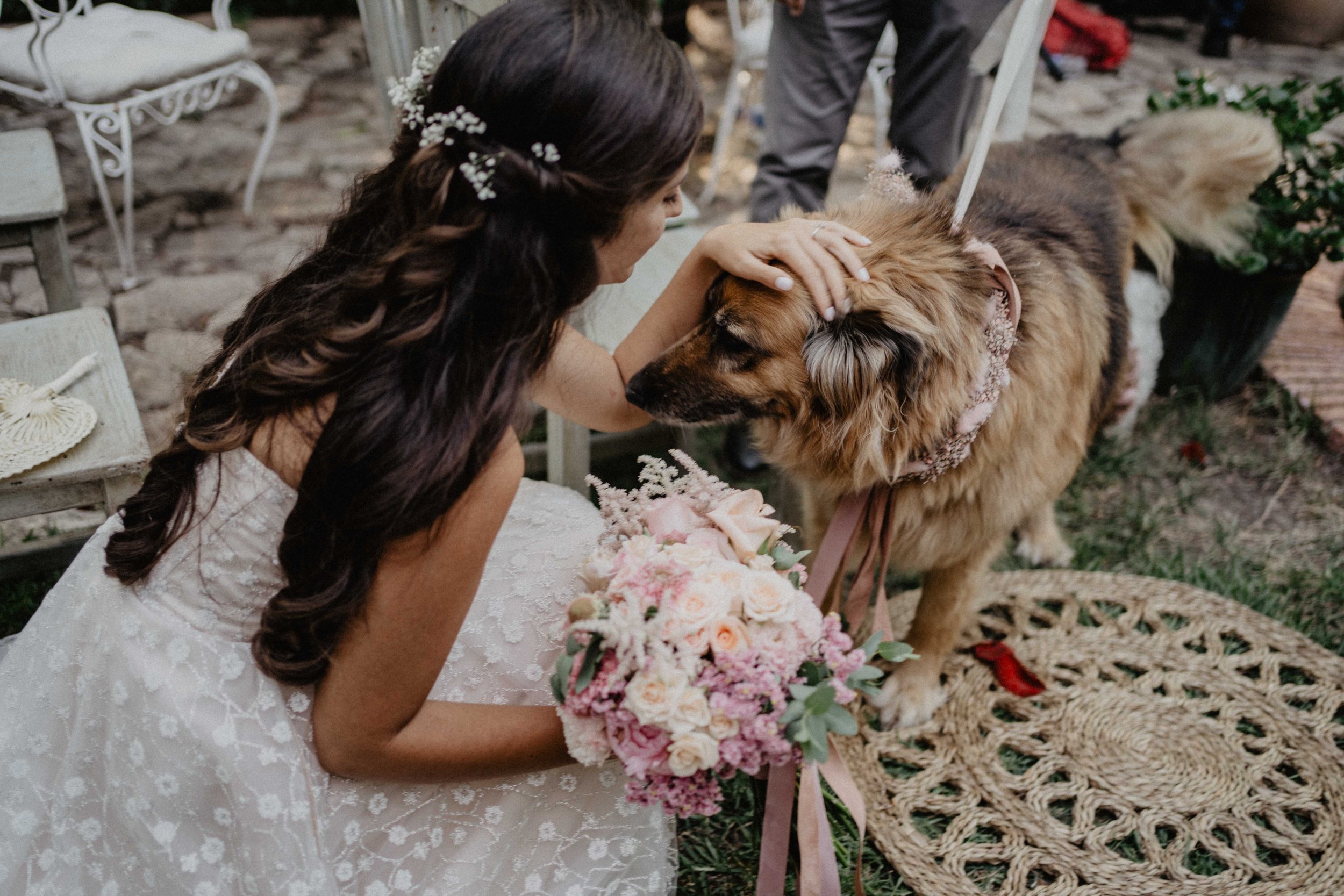 Wedding Ceremony With Pets