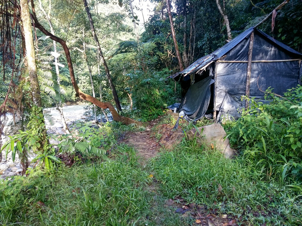  Shelter for the night In Sumatra 