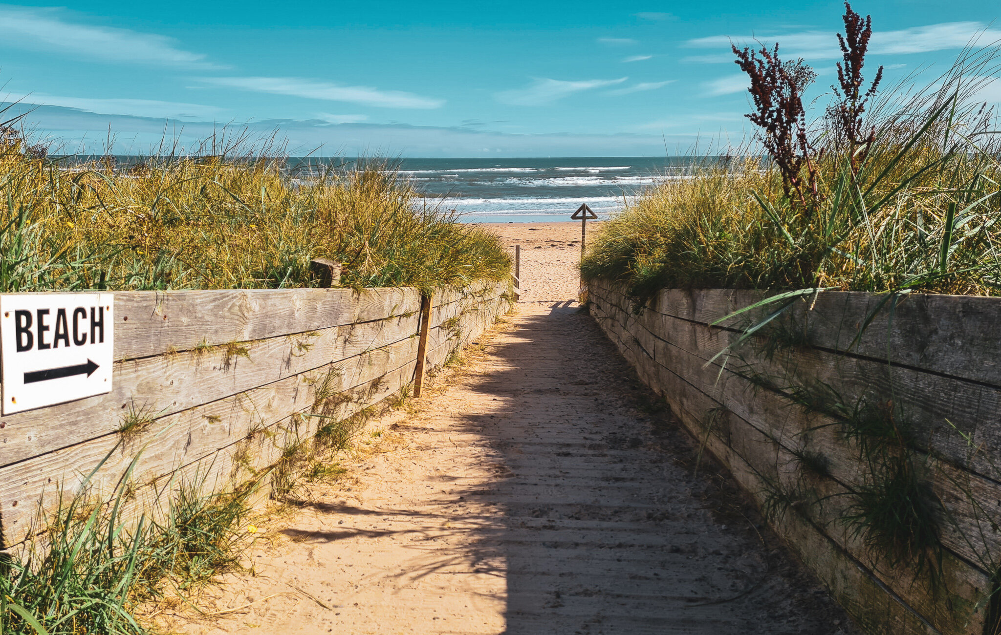 Alnmouth beach