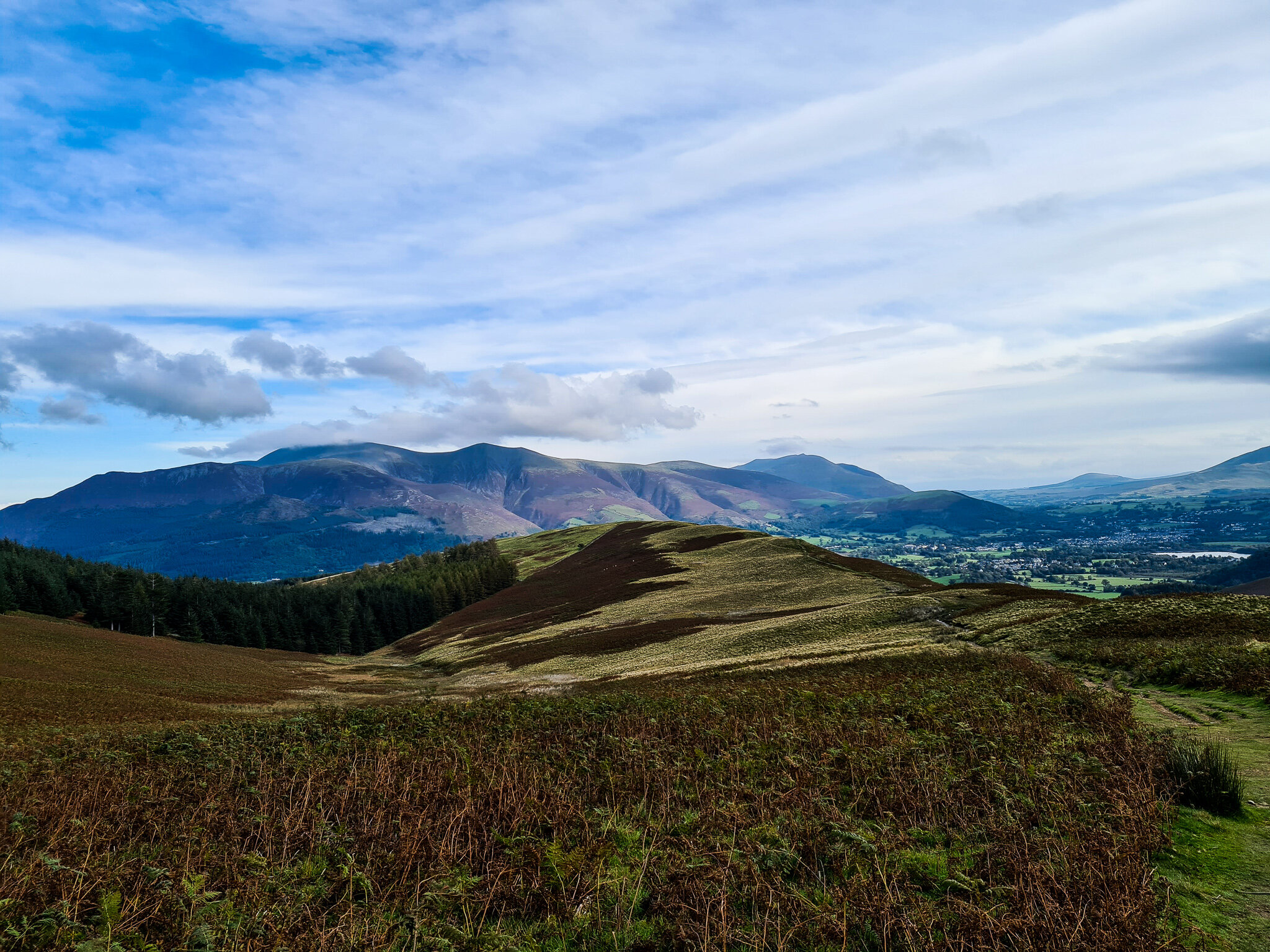 Distant fells in the back drop