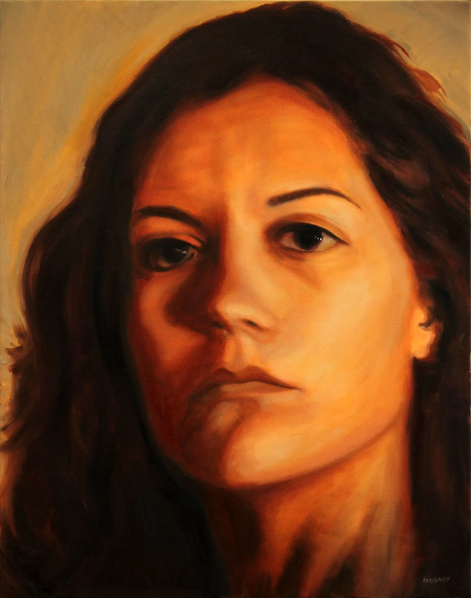 Reina Mooney.  Oil on canvas, 36” x 24”