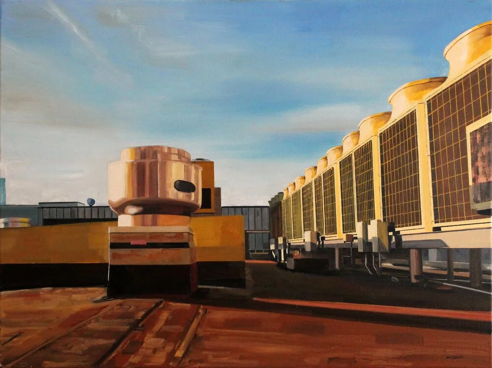 Climate Control. Oil on canvas, 30" x 40"