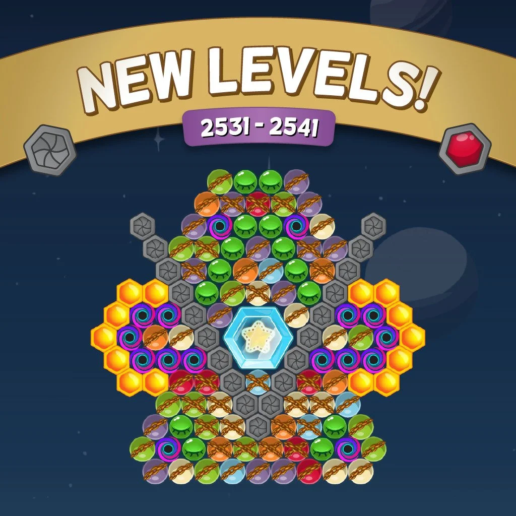 A new weekend, a new mission! 🚀 Discover the Space Capsule levels and reach for the stars! ✨