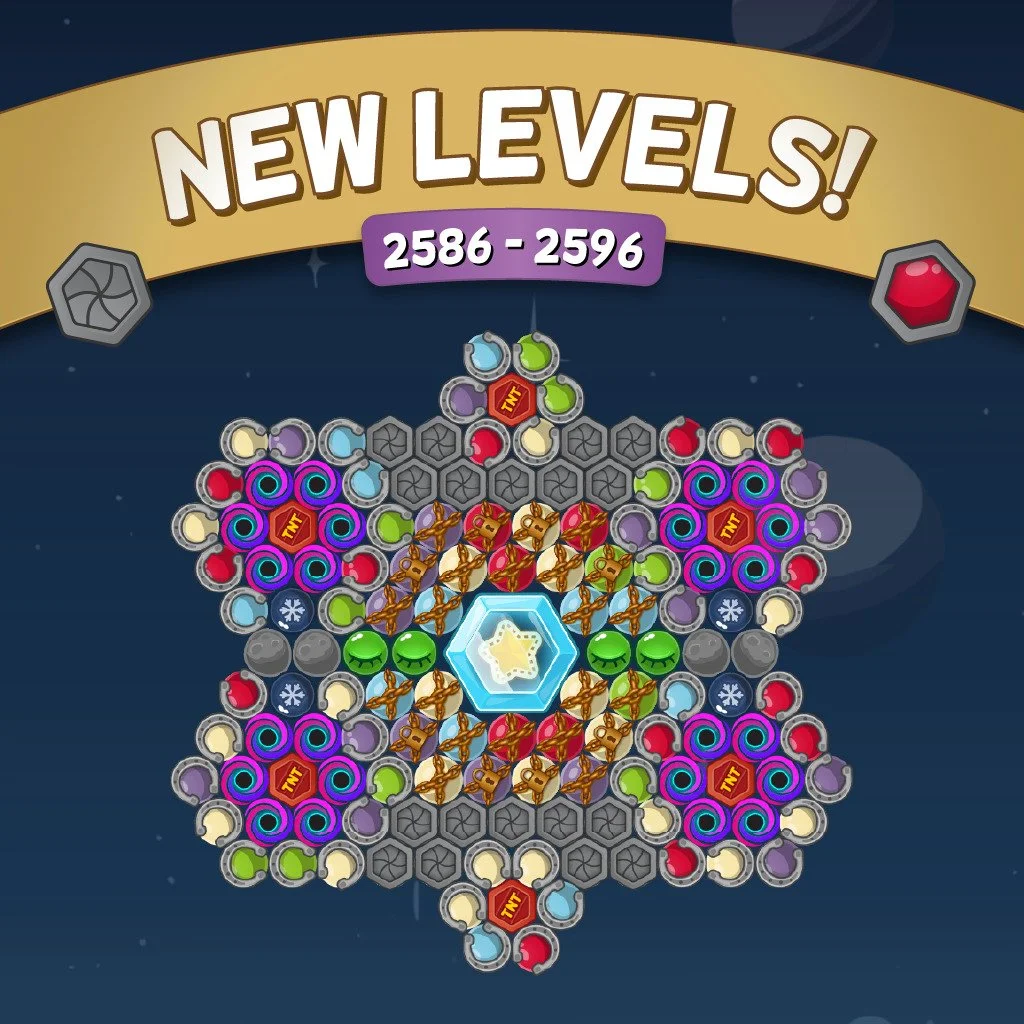 Ready to explore new galaxies? 🪐 New levels have landed today! 🚀