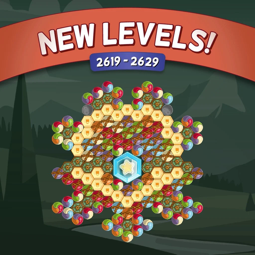 More levels just dropped! 😊 Enjoy the weekend! 🎉