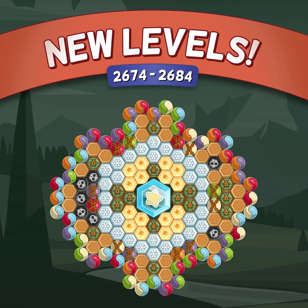 Holidays are getting closer! 🎄 What better way to celebrate than a brand-new pack of levels? 🎁✨