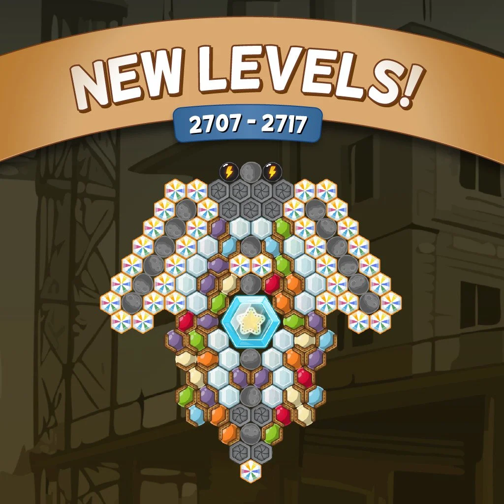 Starting 2026 with more levels! 🎉 Hope you love them! 🥳