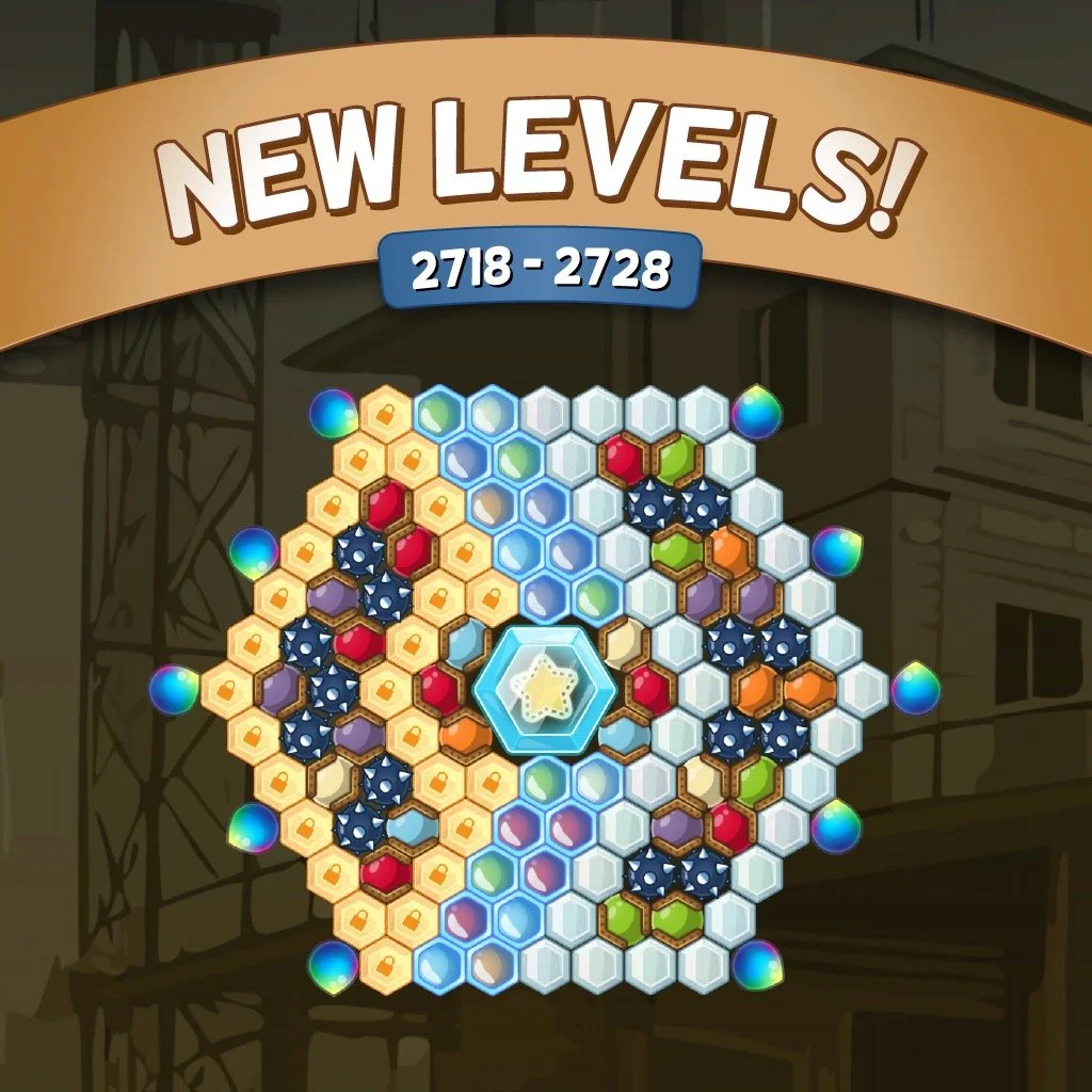 New levels are out! 🎉 Hope your New Year is off to a great start! ✨